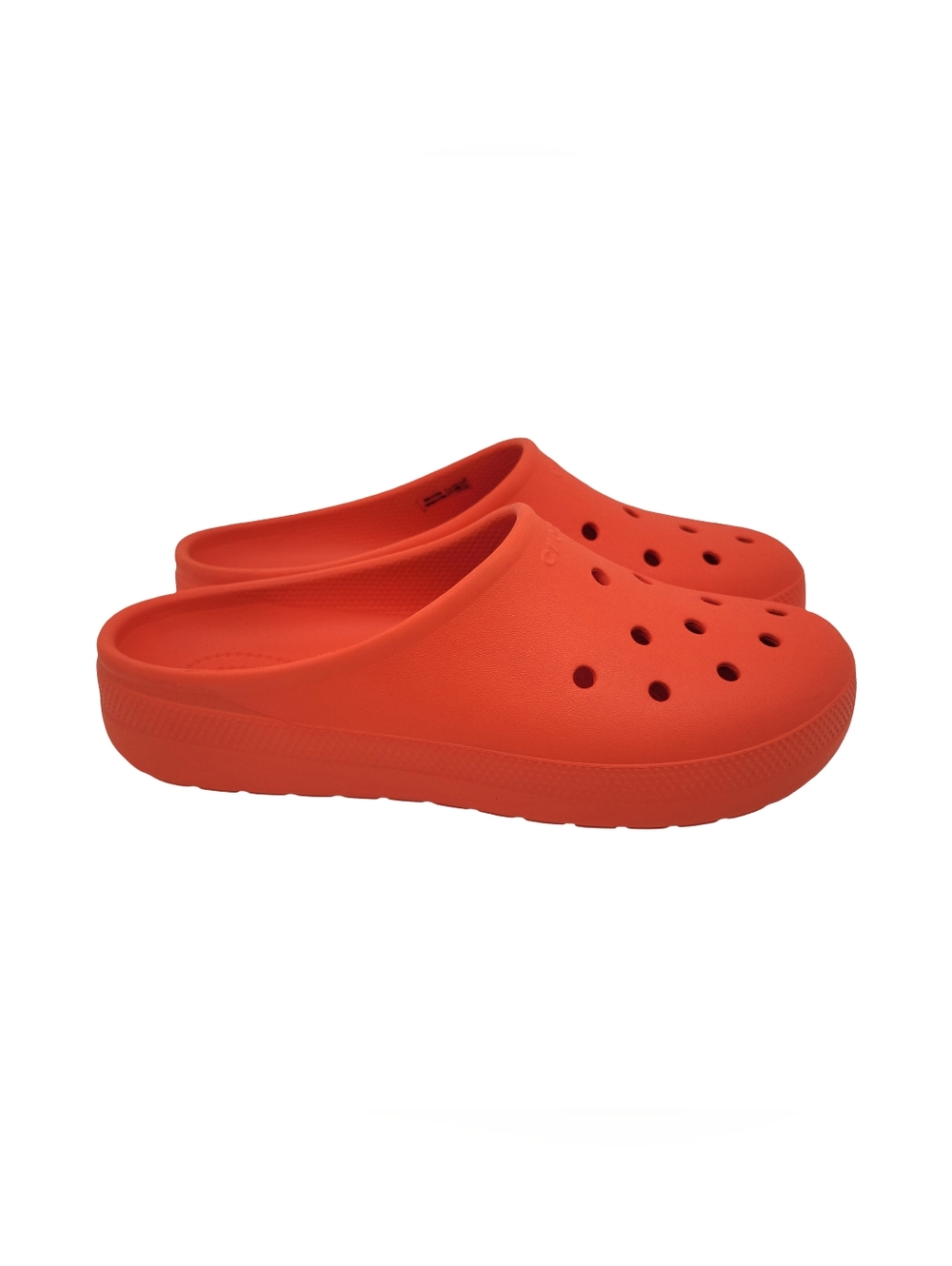 Crocs Low Profile Clog Lava Orange Size 8W, 6M